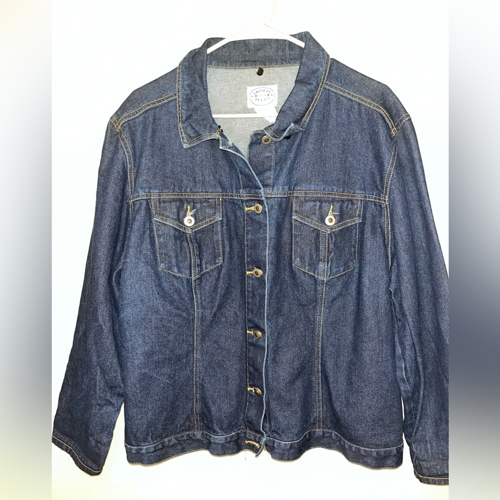 Carolina Blues SZ:20W vintage DENIM JACKET